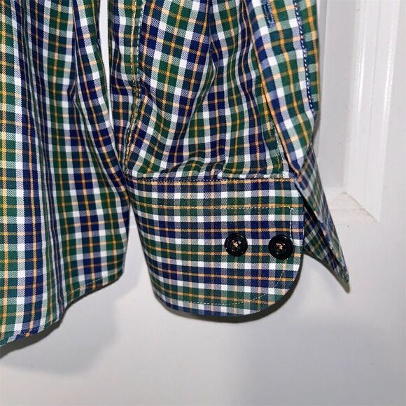 Fredrick Martin Men's XL Plaid Button-Down Dress Shirt Long Sleeve Multicolor - Picture 6 of 9